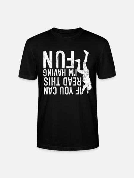 Free Climbing Bergsteiger & Bouldern Freeclimbing - Stanley/Stella Unisex Bio-T-Shirt CRAFTER - Schwarz