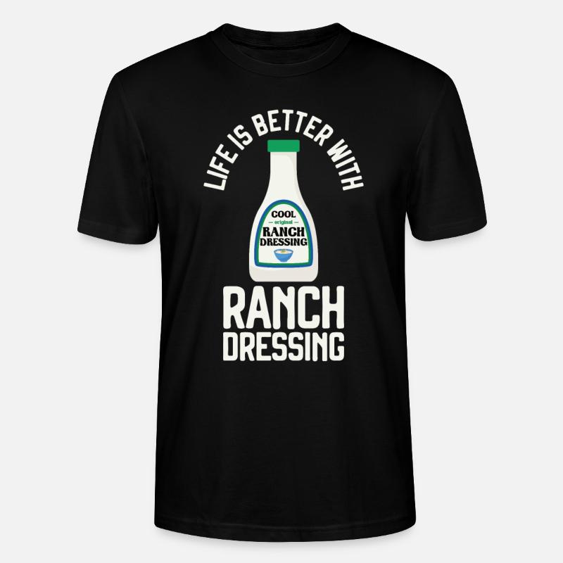 Ranch -Dressing -Ranch -Salatdressing - Stanley/Stella Unisex Bio-T-Shirt CRAFTER - Schwarz