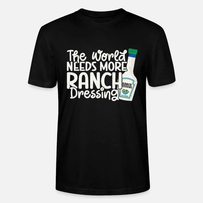Ranch -Dressing -Ranch -Salatdressing - Stanley/Stella Unisex Bio-T-Shirt CRAFTER - Schwarz