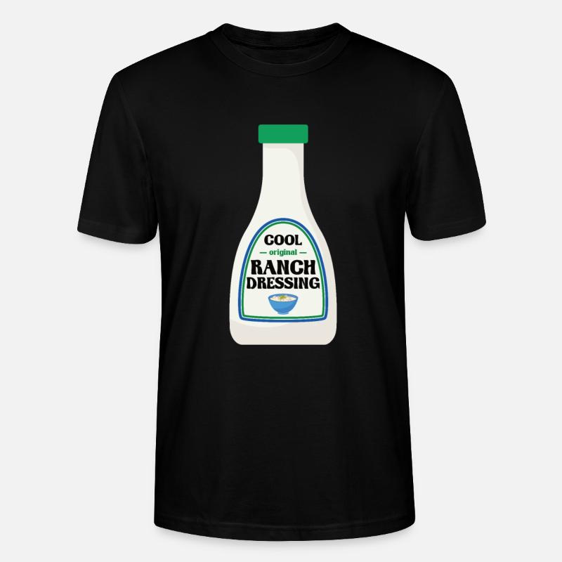 Ranch -Dressing -Ranch -Salatdressing - Stanley/Stella Unisex Bio-T-Shirt CRAFTER - Schwarz