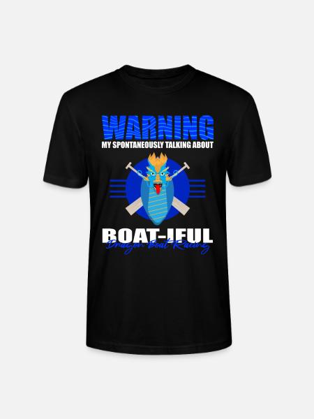 Chinesisches Bootsrennen für Drachenboot-Trainer - Stanley/Stella Unisex Bio-T-Shirt CRAFTER - Schwarz
