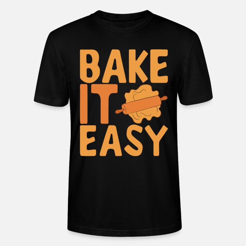 Bäcker Bäckerei Backen - Stanley/Stella Unisex Bio-T-Shirt CRAFTER - Schwarz