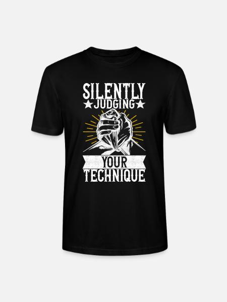 Bras de fer - T-shirt bio CRAFTER Stanley Stella Unisexe - noir