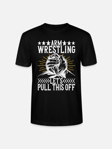 Bras de fer - T-shirt bio CRAFTER Stanley Stella Unisexe - noir