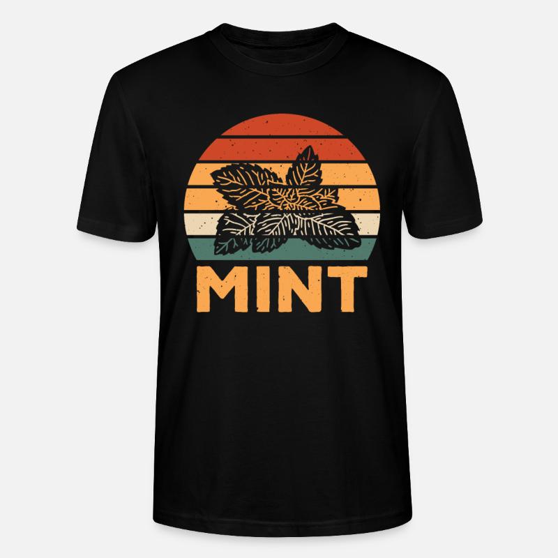 Conception Retro Mint - T-shirt bio CRAFTER Stanley Stella Unisexe - noir