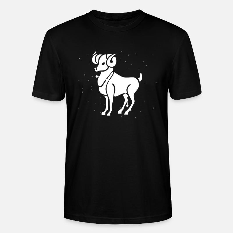 Widder Symbol - Stanley/Stella Unisex Bio-T-Shirt CRAFTER - Schwarz