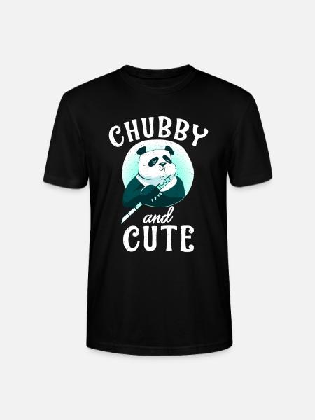 Panda Cadeaux Panda Lover - T-shirt bio CRAFTER Stanley Stella Unisexe - noir