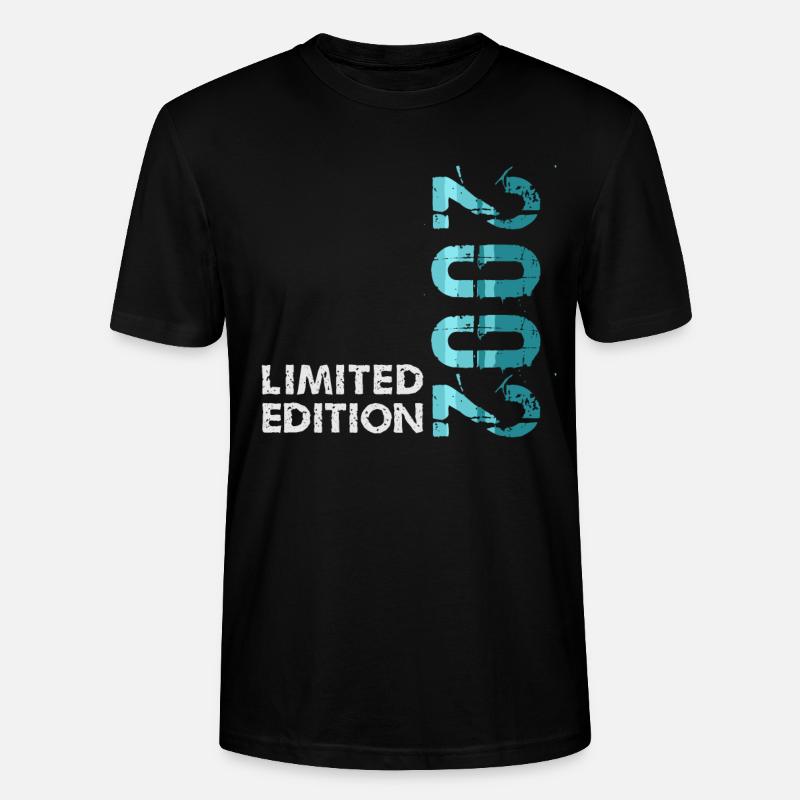 2002 Édition Limitée - T-shirt bio CRAFTER Stanley Stella Unisexe - noir