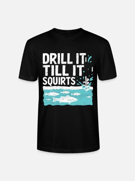 Eisfischen Geschenk Eisangeln - Stanley/Stella Unisex Bio-T-Shirt CRAFTER - Schwarz