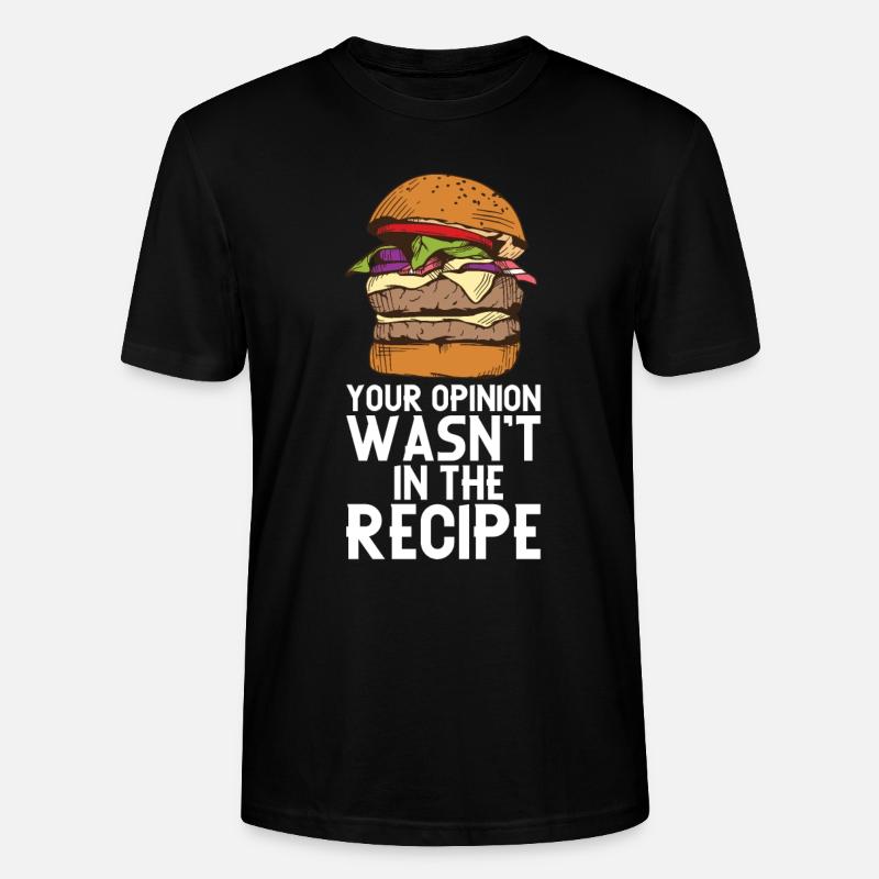 Hamburger - Stanley/Stella Unisex Bio-T-Shirt CRAFTER - Schwarz