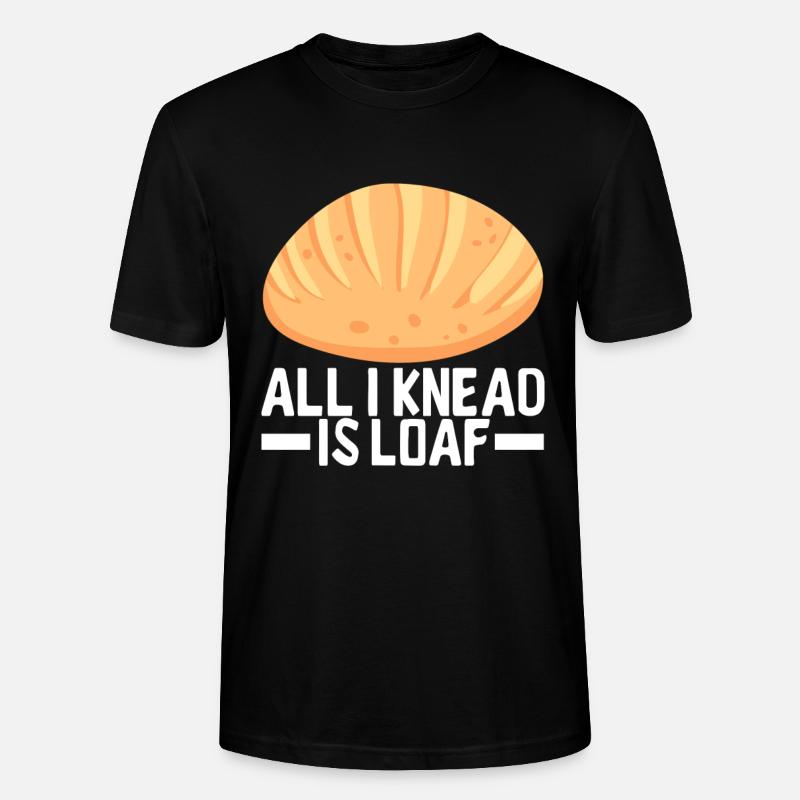 Bäcker Bäckerei Backen - Stanley/Stella Unisex Bio-T-Shirt CRAFTER - Schwarz