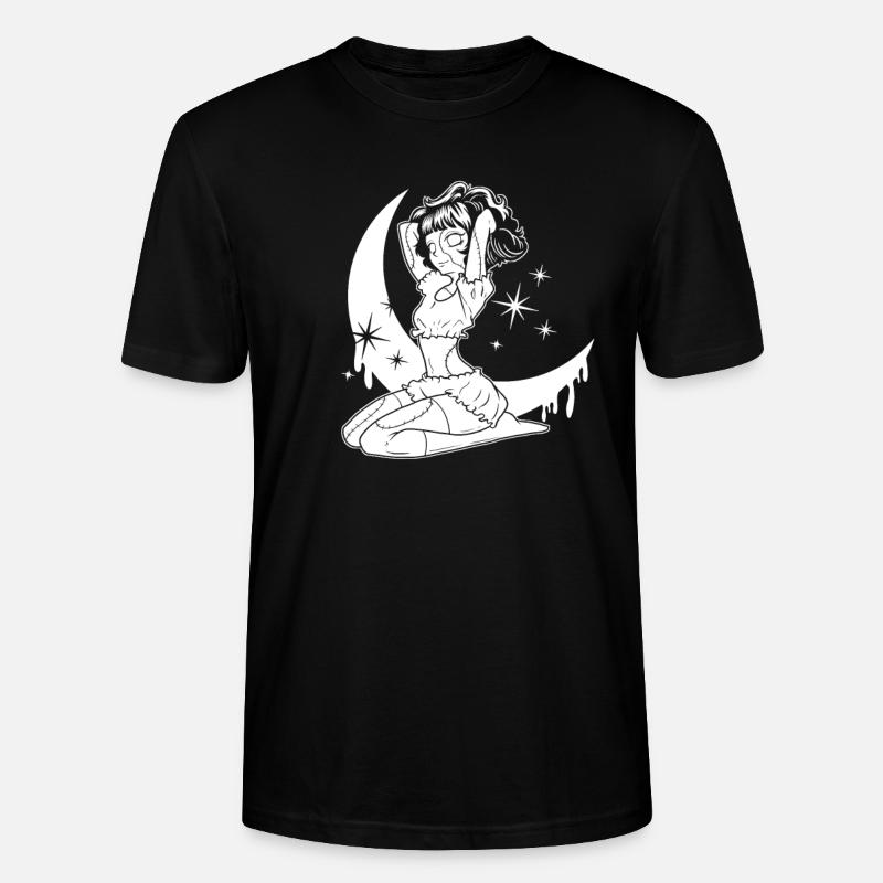 Gothic Puppe - Stanley/Stella Unisex Bio-T-Shirt CRAFTER - Schwarz
