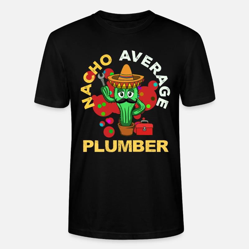 Cinco De Mayo Klempner - Stanley/Stella Unisex Bio-T-Shirt CRAFTER - Schwarz