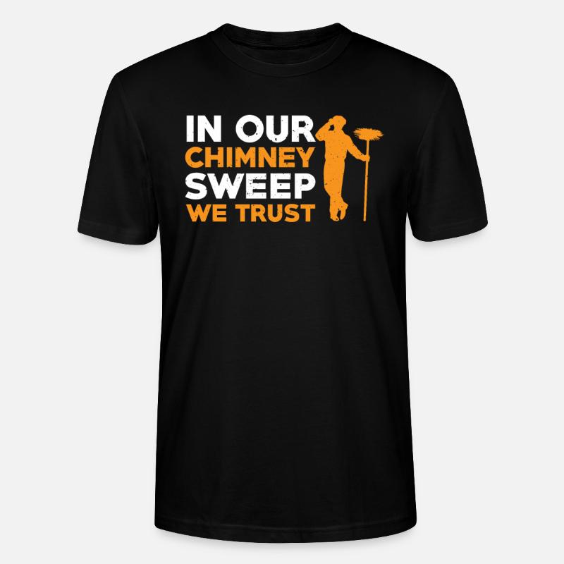 Conception de ramoneur cool - T-shirt bio CRAFTER Stanley Stella Unisexe - noir