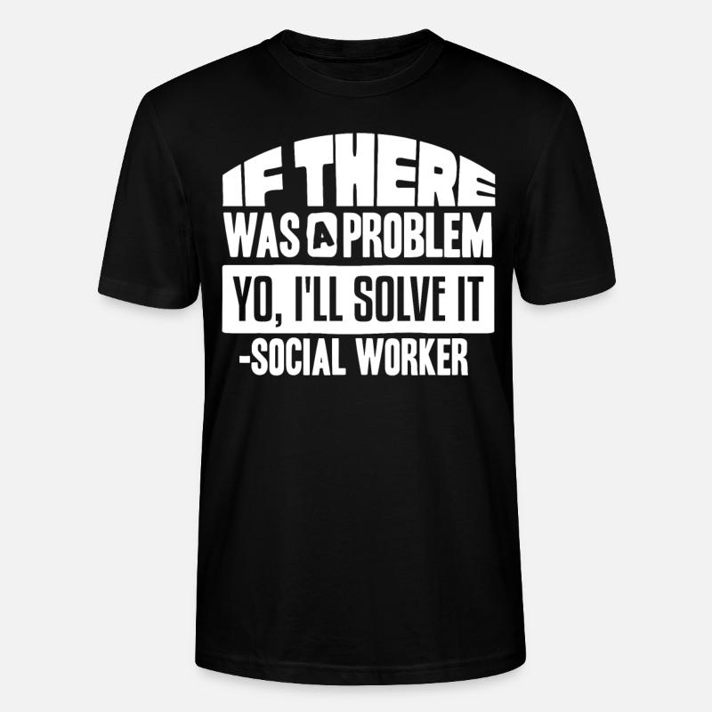 Sozialarbeiter - Stanley/Stella Unisex Bio-T-Shirt CRAFTER - Schwarz