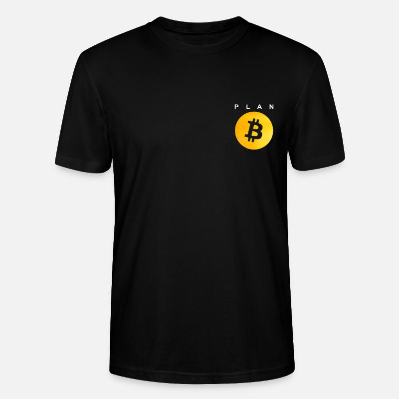 Plan B - Bitcoin - T-shirt bio CRAFTER Stanley Stella Unisexe - noir