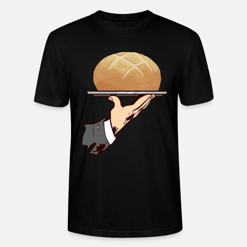 Bäcker Bäckerei Backen - Stanley/Stella Unisex Bio-T-Shirt CRAFTER - Schwarz