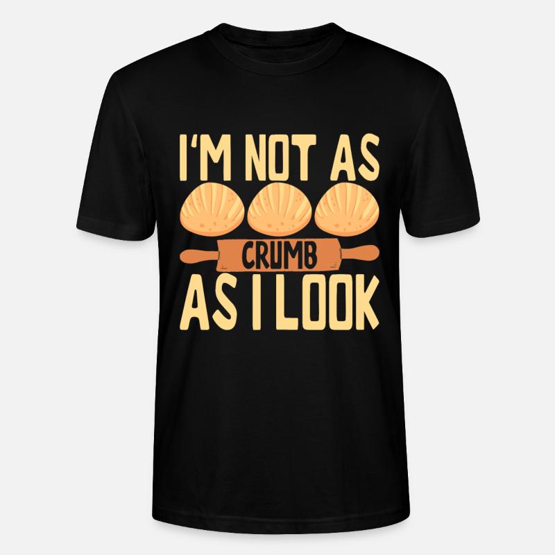 Bäcker Bäckerei Backen - Stanley/Stella Unisex Bio-T-Shirt CRAFTER - Schwarz