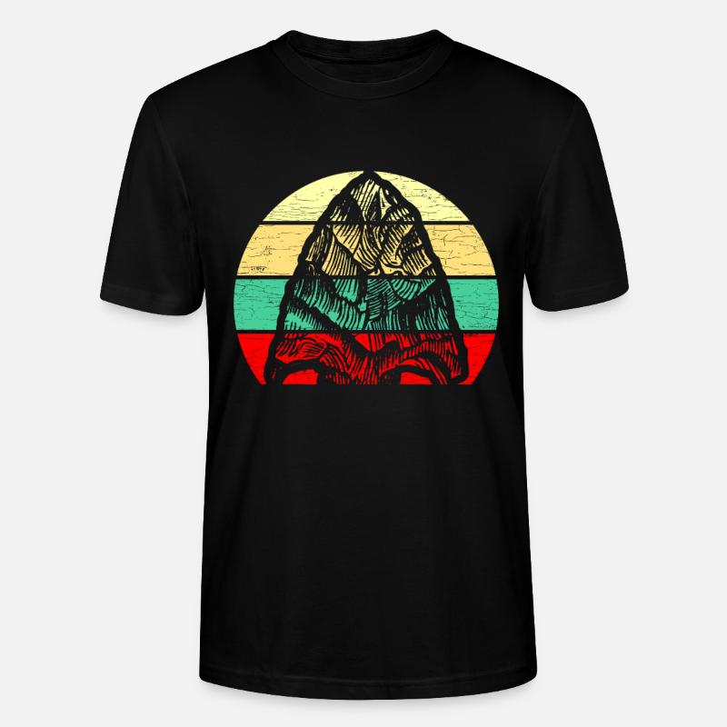 Arrowhead Hunter - Stanley/Stella Unisex Bio-T-Shirt CRAFTER - Schwarz