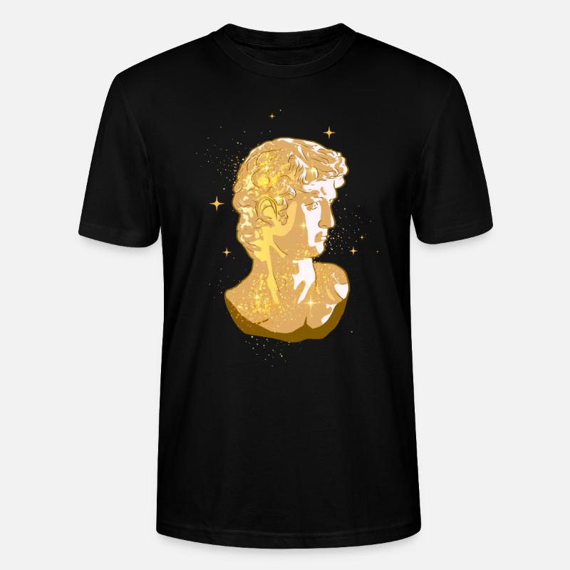 Boujee Aesthetic David Statue Bougie - Stanley/Stella Unisex Bio-T-Shirt CRAFTER - Schwarz