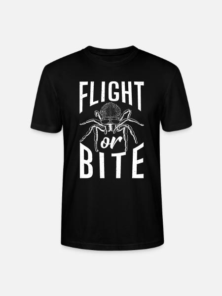 Spider Lover Gifts - Stanley/Stella CRAFTER Unisex Organic T-Shirt - black