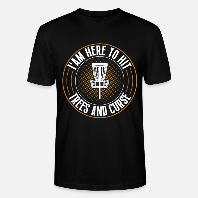 Discgolf Disc Golf - T-shirt bio CRAFTER Stanley Stella Unisexe - noir