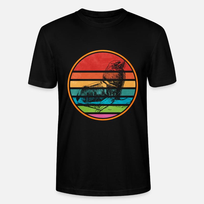 Robbe - Stanley/Stella Unisex Bio-T-Shirt CRAFTER - Schwarz