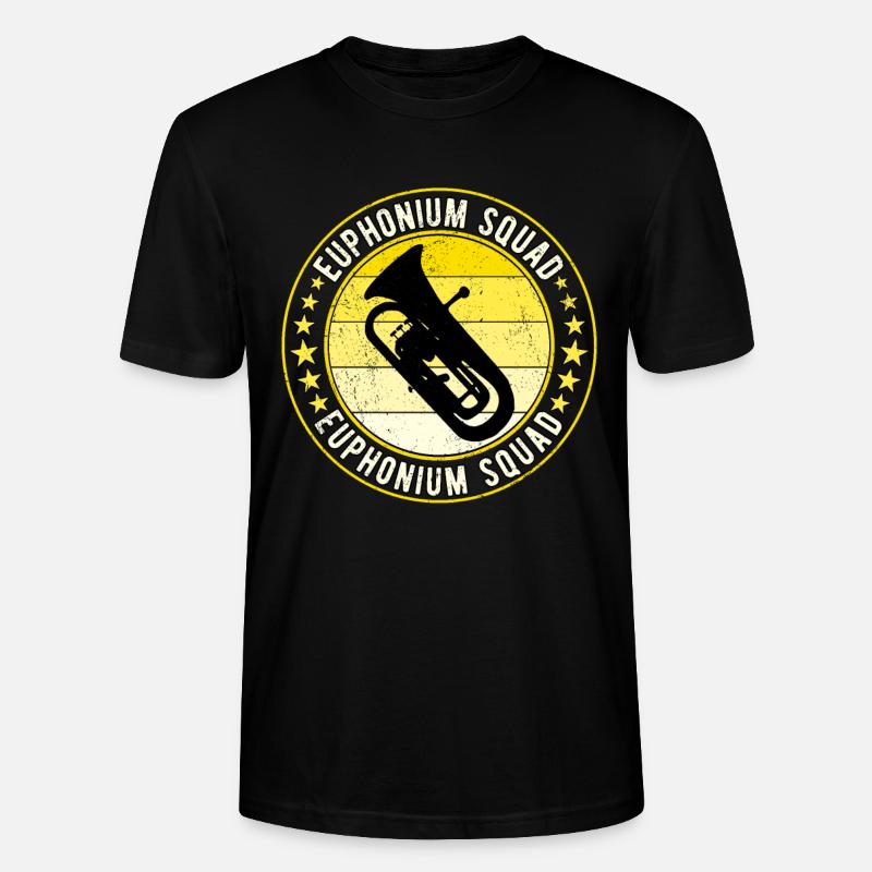 Euphonium Eufonium Euphonist - Stanley/Stella CRAFTER Unisex Organic T-Shirt - black