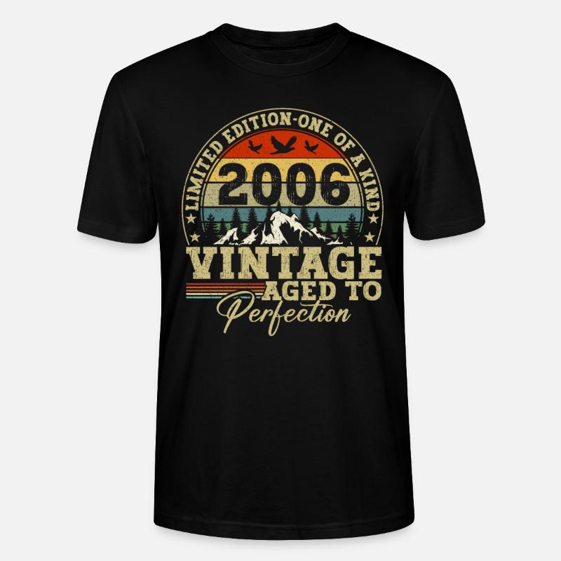 limited edition 2006 - Stanley/Stella Unisex Bio-T-Shirt CRAFTER - Schwarz