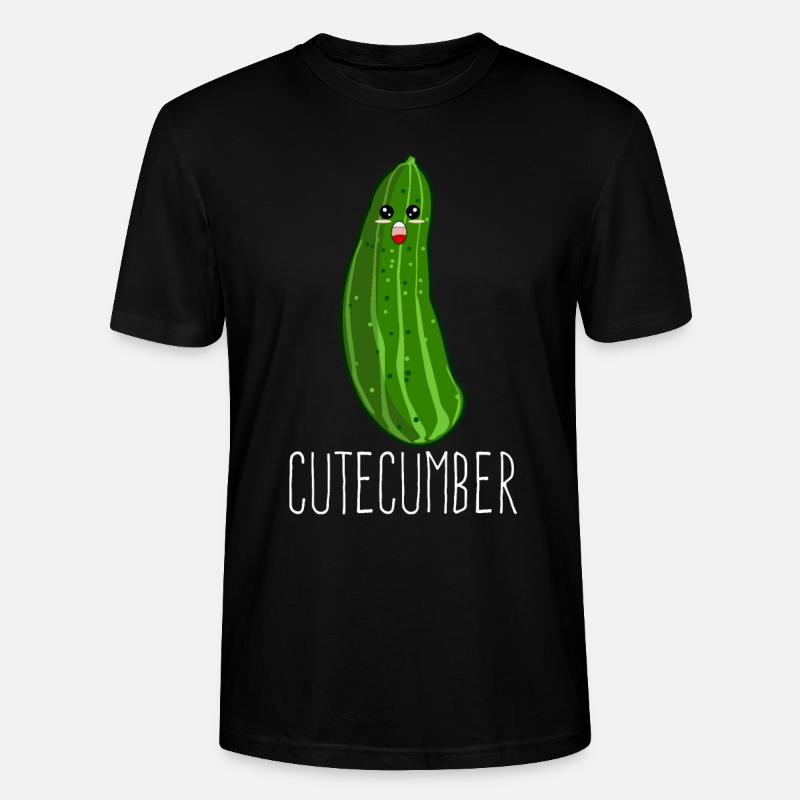 Concombre Concombre Concombre Concombre Concombre - T-shirt bio CRAFTER Stanley Stella Unisexe - noir