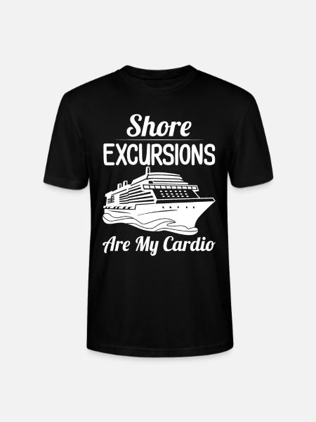 Funny Cruising Cruise Ship Cruise Ship - Stanley/Stella CRAFTER Unisex Organic T-Shirt - black