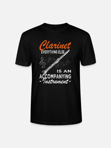 Klarinette - Klarinettist - Orchester - Stanley/Stella Unisex Bio-T-Shirt CRAFTER - Schwarz
