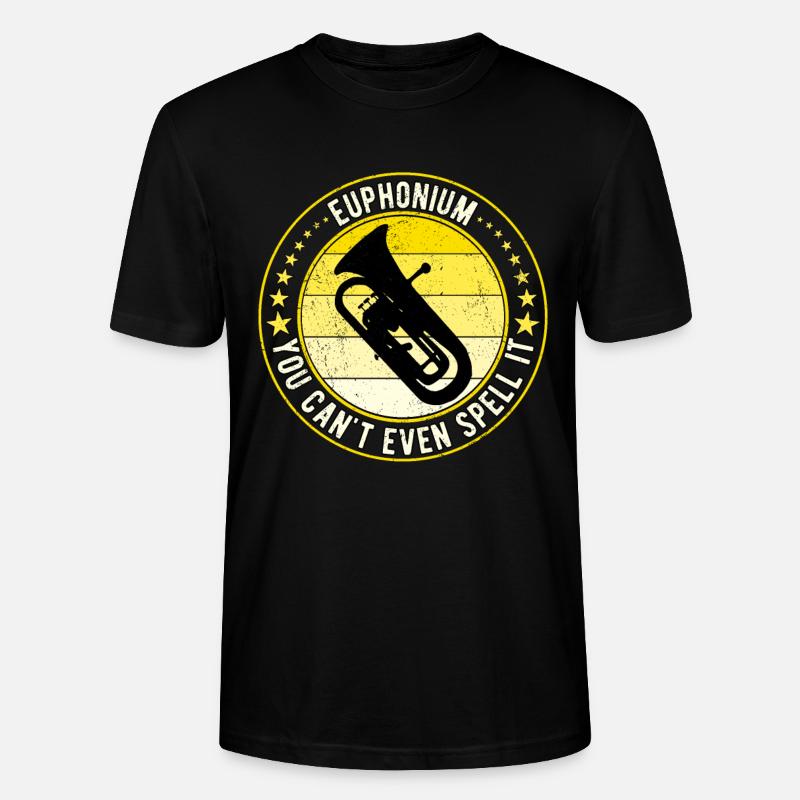 Euphonium Eufonium Euphoniste - T-shirt bio CRAFTER Stanley Stella Unisexe - noir