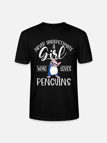 Pinguinliebhaber Pinguin Geschenke - Stanley/Stella Unisex Bio-T-Shirt CRAFTER - Schwarz