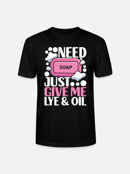 Soap maker soap making - Stanley/Stella CRAFTER Unisex Organic T-Shirt - black
