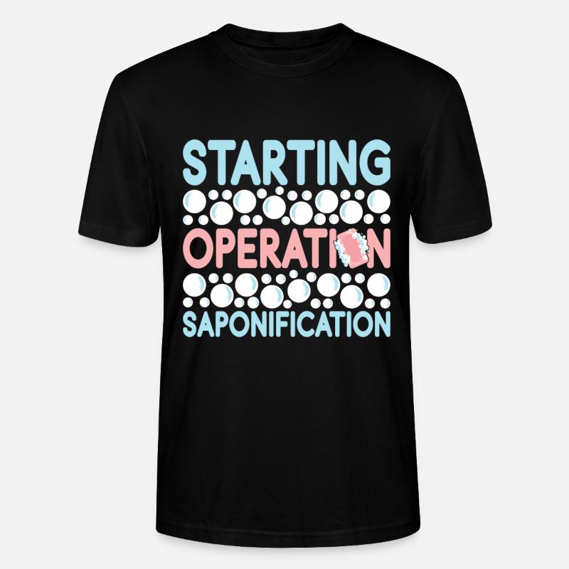 Soap maker soap making - Stanley/Stella CRAFTER Unisex Organic T-Shirt - black