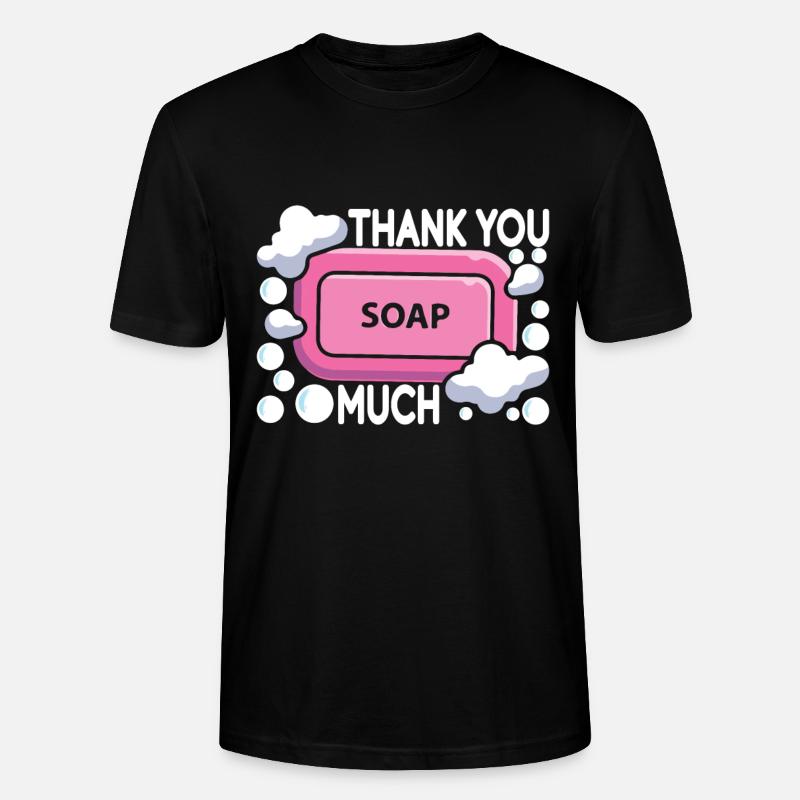 Soap maker soap making - Stanley/Stella CRAFTER Unisex Organic T-Shirt - black