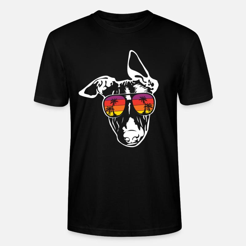 Whippet - Stanley/Stella Unisex Bio-T-Shirt CRAFTER - Schwarz