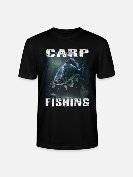 carp fishing - Stanley/Stella Unisex Bio-T-Shirt CRAFTER - Schwarz