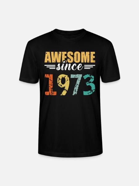 Legendary since 1973 - simply great! - Stanley/Stella CRAFTER Unisex Organic T-Shirt - black