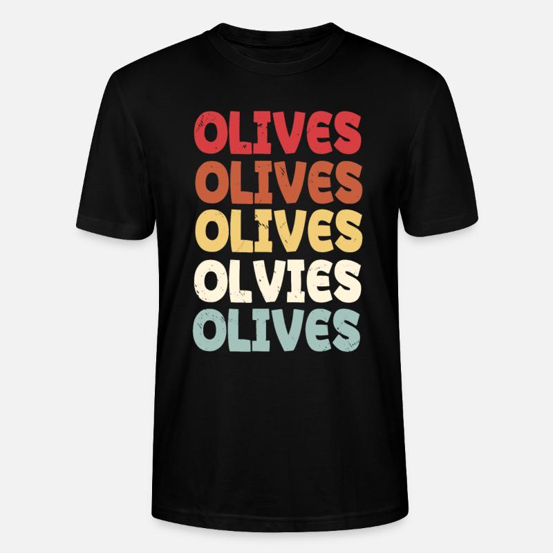 Conception de l’ensemble Olive - T-shirt bio CRAFTER Stanley Stella Unisexe - noir