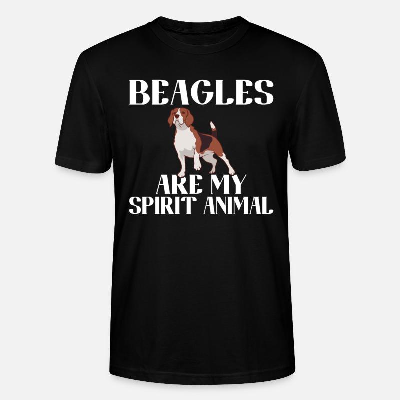 Beagle Geschenk Beagle Besitzer - Stanley/Stella Unisex Bio-T-Shirt CRAFTER - Schwarz
