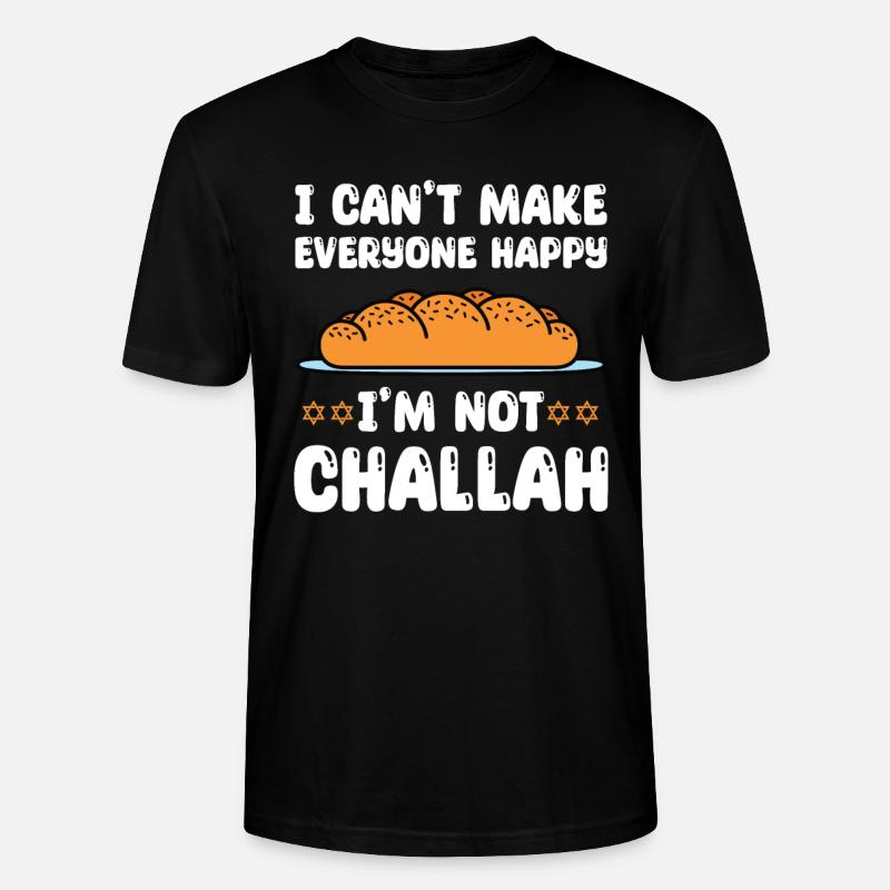 Challah - Stanley/Stella CRAFTER Unisex Organic T-Shirt - black
