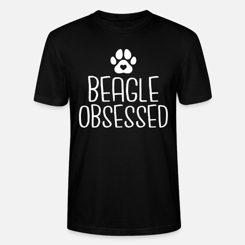 Beagle Cadeau Beagle Propriétaire - T-shirt bio CRAFTER Stanley Stella Unisexe - noir