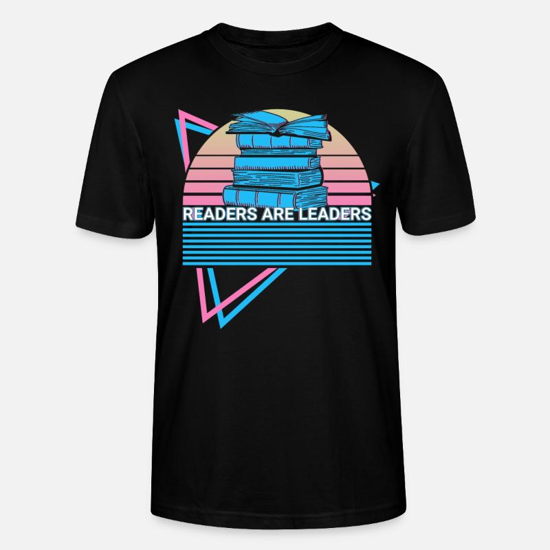 Book Reader Entrepreneur - Stanley/Stella Unisex Bio-T-Shirt CRAFTER - Schwarz
