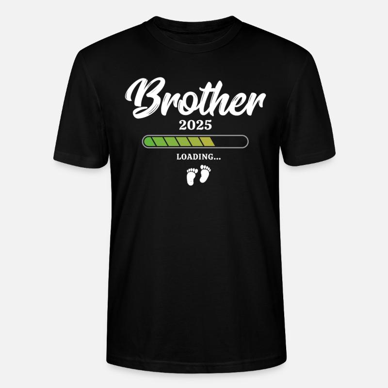 Brother Loading 2025 - Stanley/Stella CRAFTER Unisex Organic T-Shirt - black
