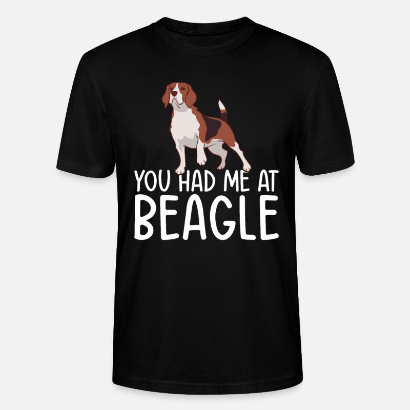Beagle Geschenk Beagle Besitzer - Stanley/Stella Unisex Bio-T-Shirt CRAFTER - Schwarz