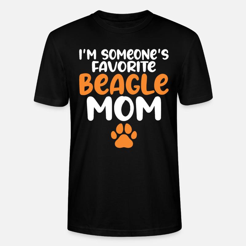 Beagle Geschenk Beagle Besitzer - Stanley/Stella Unisex Bio-T-Shirt CRAFTER - Schwarz