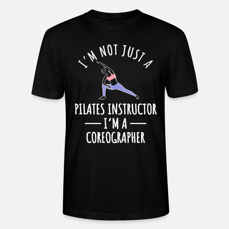 Pilates Trainer - Stanley/Stella Unisex Bio-T-Shirt CRAFTER - Schwarz