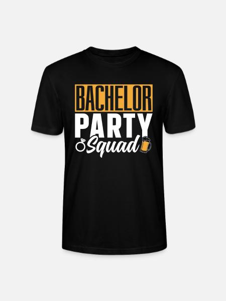 Junggesellenabschied Squad Braut Junggeselle - Stanley/Stella Unisex Bio-T-Shirt CRAFTER - Schwarz